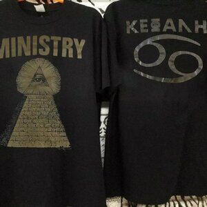 Ministry Psalm 69 1991 2 Sided Tour Shirt Rock Metal Band Fan Gift Te 05
